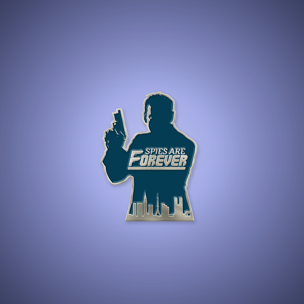 Spies Are Forever - Logo Enamel Pin