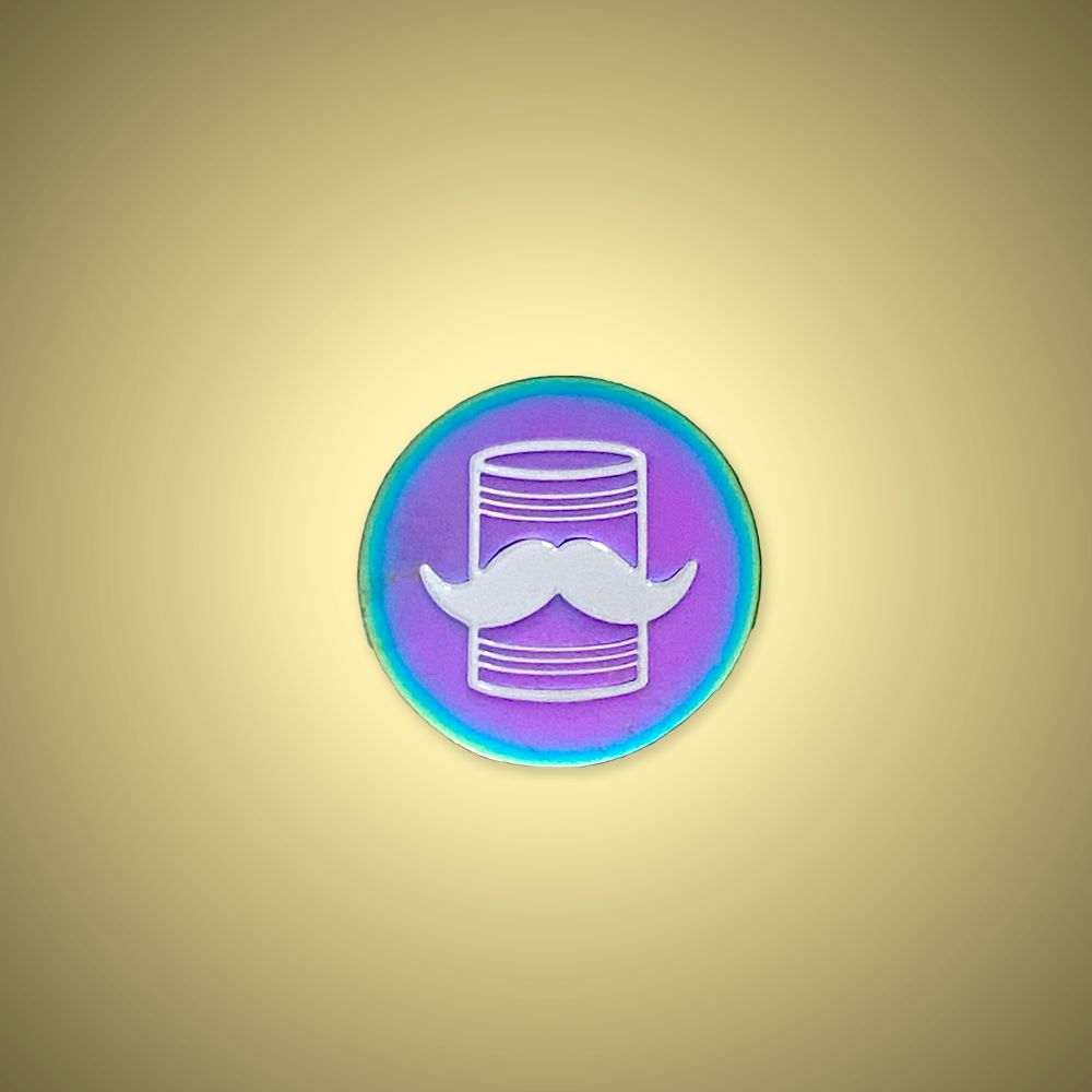 Tin Can Bros - Iridescent Logo Enamel Pin