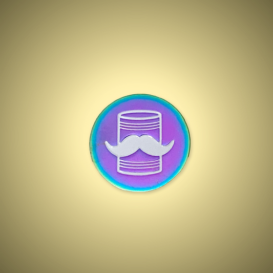 Tin Can Bros - Iridescent Logo Enamel Pin