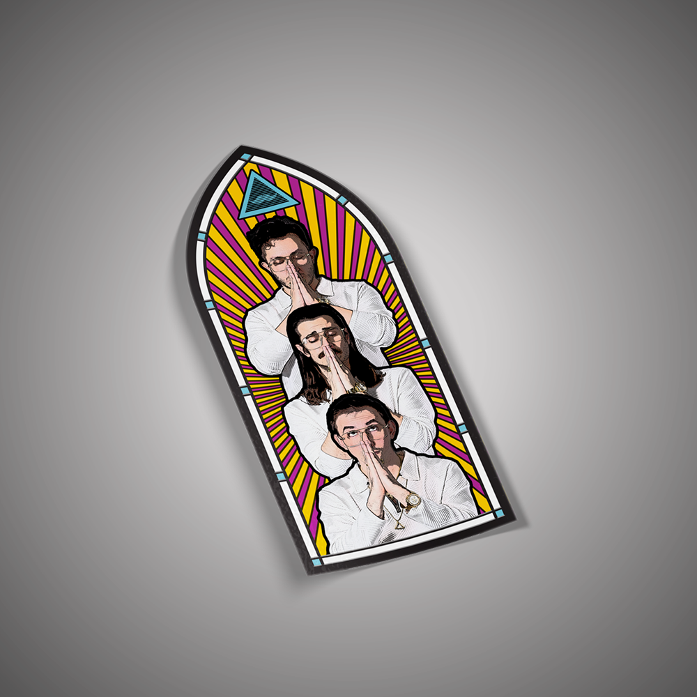 Tinlightenment - Prayer Candle Sticker