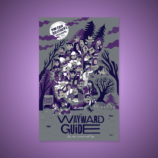 Wayward Guide - Screen Print Poster (Grey Variant)