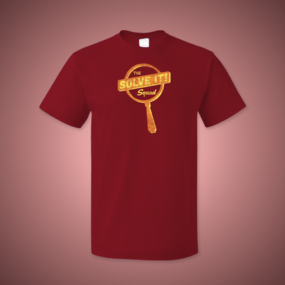 Solve It Squad - Magnifying Glass Logo T-Shirt