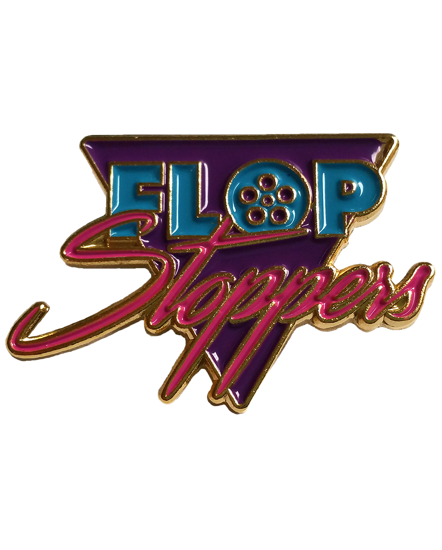 Flop Stoppers - Logo Enamel Pin
