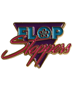 Flop Stoppers - Logo Enamel Pin
