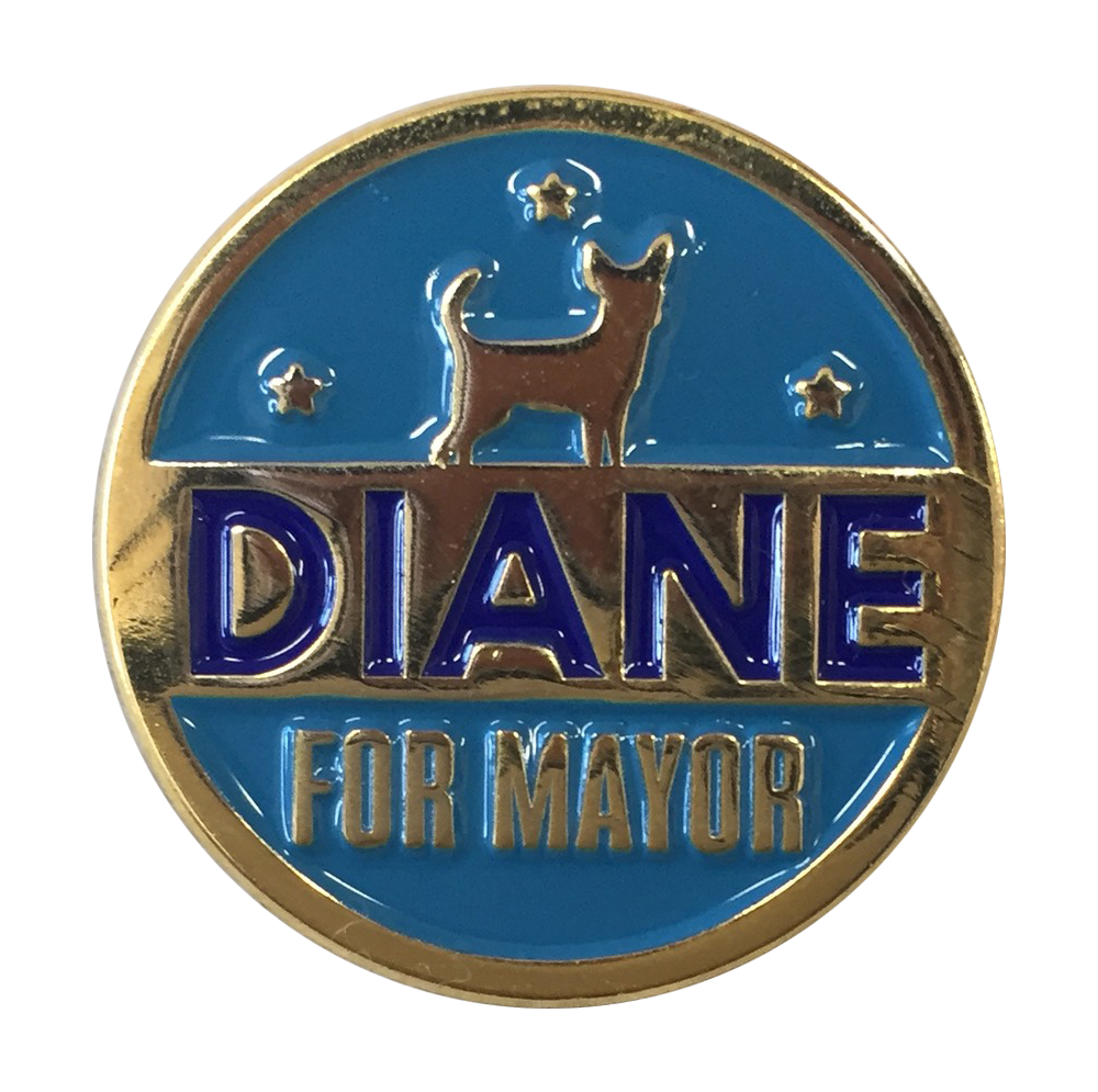 Wayward Guide - Diane for Mayor Enamel Pin