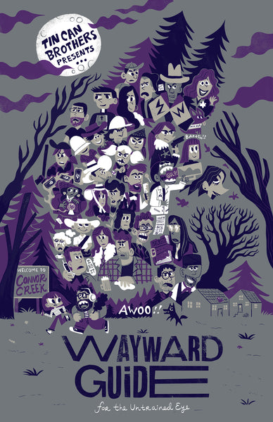 Wayward Guide - Screen Print Poster - Grey Variant