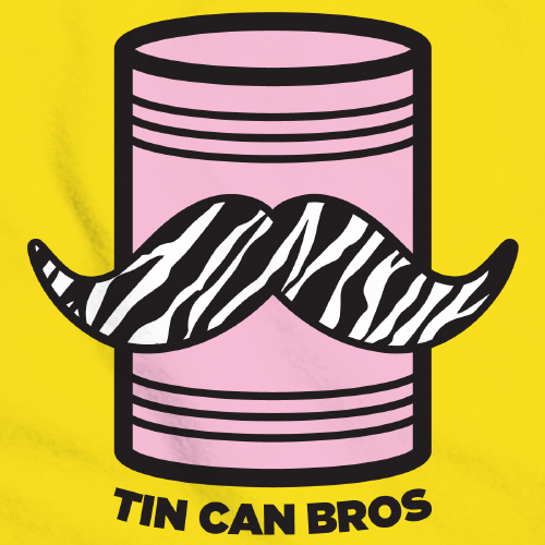 Tin Can Brothers - TinCanimals Pink and Yellow Yellow Art Preview