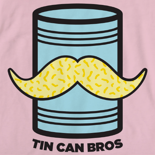 Tin Can Brothers - TinCanimals Blue and Pink Pink Art Preview