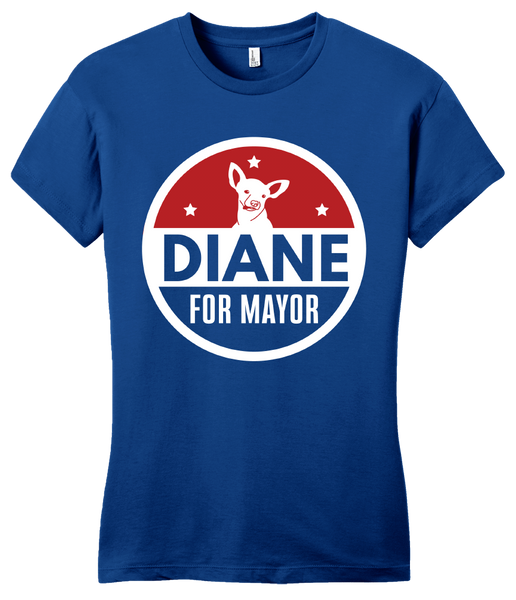 Girly Royal Tin Can Brothers - Diane for Mayor T-shirt